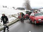 Auffahrunfall Stachesried - Frontansicht